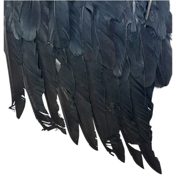 Costumes USA Wings Unisex O/S Black Cosplay Black Swan - Picture 8 of 9